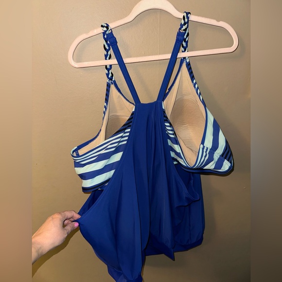 Cover Up AND tankini bathing suit Lane Bryant - Picture 5 of 11